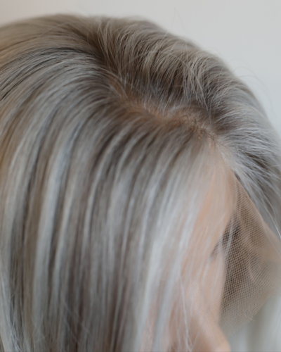 Icy Blonde Lace Top Wig YYC Canadian