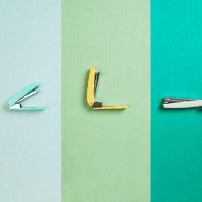 staplers in different angles Math Talks