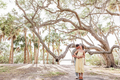Surprise proposal in Abercrombie Park in St. Pete