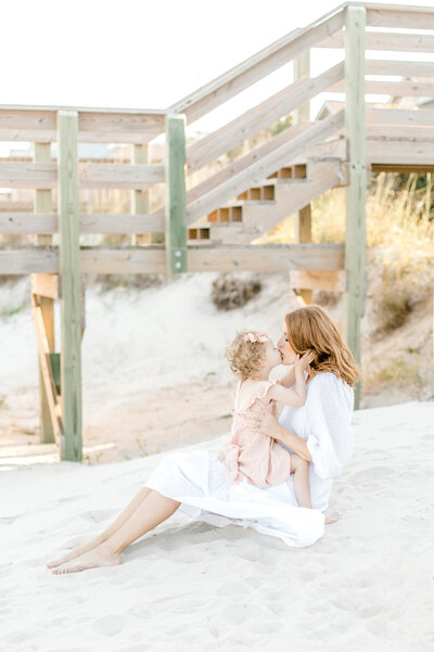 Deven Donohue, family photography at the beach