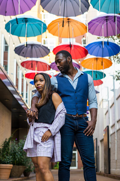 Insatsu Media is a Black photographer who provides engagement photos in the Atlanta, Georgia area for Black men and womxn