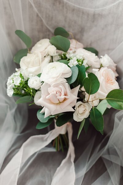 White wedding bouquet