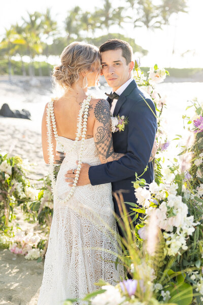 Anuenue Bouquet - Maui wedding floral