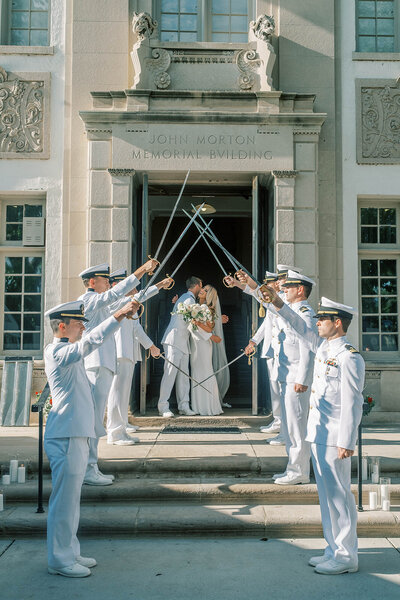 Classic and romantic spring wedding at a museum designed after a 17th century Swedish Manor House with Ariel Fera Events wedding planner and designer | American Swedish Historical Museum Wedding | Philadelphia PA | Denise Marie Photography | Editorial Wedding Photographer based in Philadelphia PA