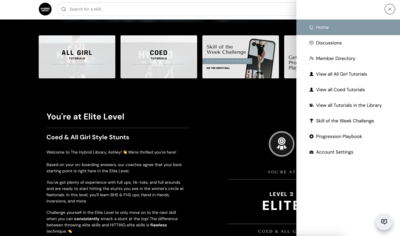 Showit Website Template for Bloggers