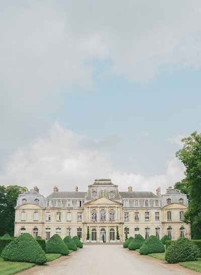 Château de Champlâtreux wedding in France