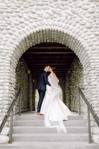 This luxury colorado but european-inspired wedding was held at Surf Chateau