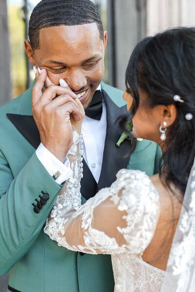 Phoenix-Wedding-Photographer-and-Videographer-Bride-and-Groom-Embracing-Romantically-JacWed-1255