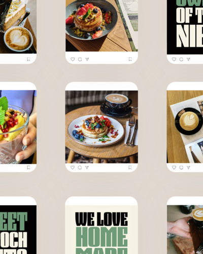 Social media instagram template design