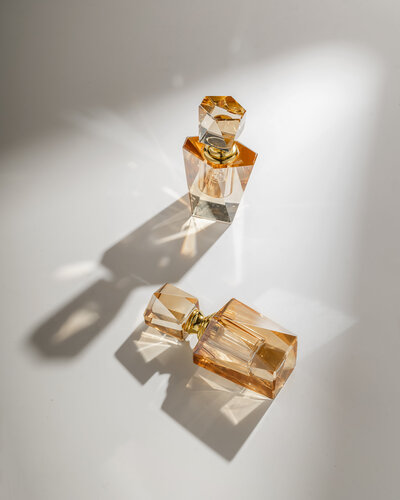 Editorial-style product photography for premium fragrance brand - Codie Zofia