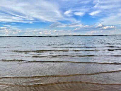 small waves at the beach