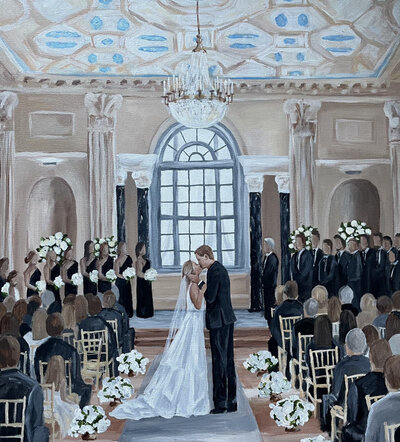 wedding painting