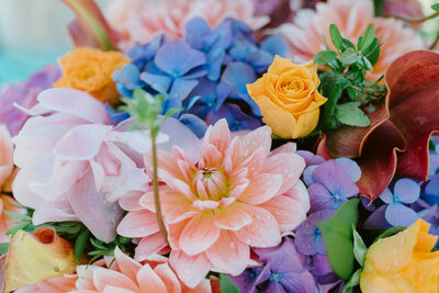 French riviera wedding flowers