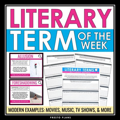 1 Literary Term of the Week