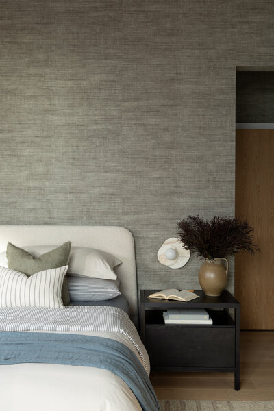 Interior design rendering of a living room by Ashley de Boer Interiors.