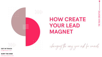 How to Create Your Free Lead Magnet