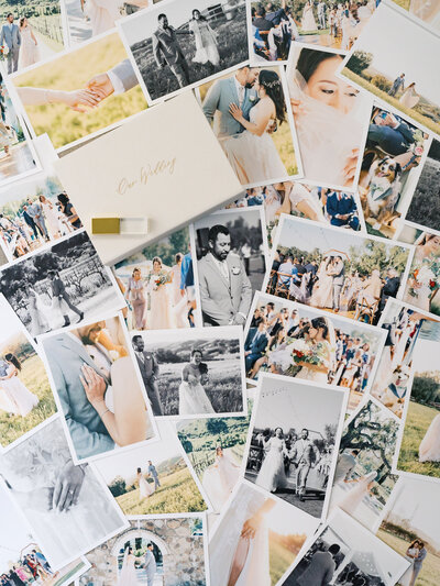 printed photos from destination wedding photographer Derek Preciado
