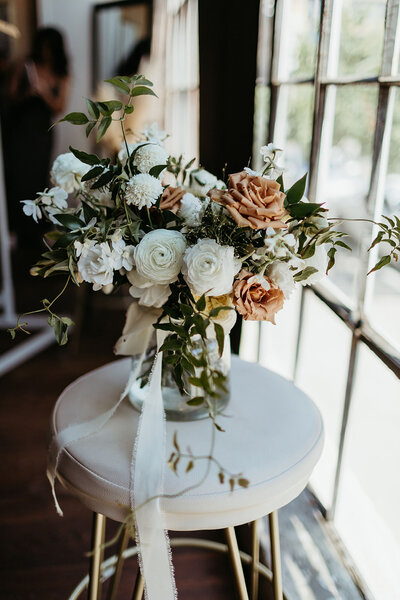 colorful wedding flowers from a southern california wedding