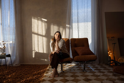 Sarah McMaster the vision behind Solitude Creative's branding expertise. 