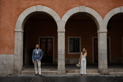 Savannah Elopement Couple