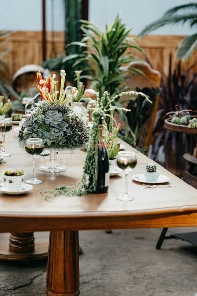 Table setting for Revera Events, Our At Home Locals! 