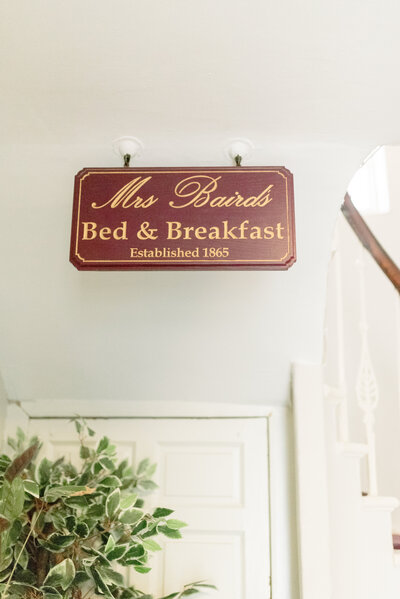 Mrs Baird's B&B Inverness Scotland Outlander