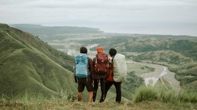 People Hiking Mountains New Mexico Sober Living