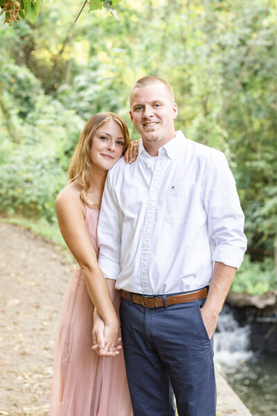 Engagement Session at Richmond's Pump House Park