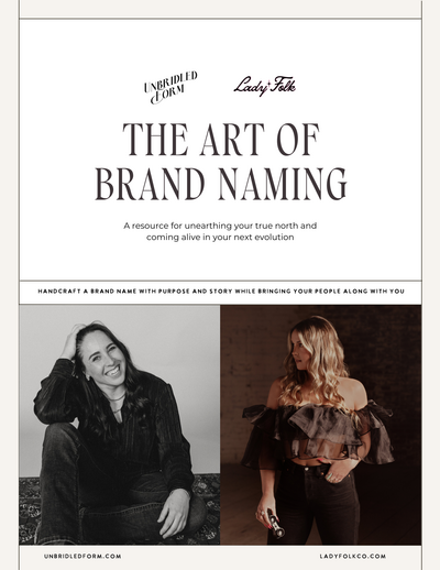 The Art of Brand Naming
