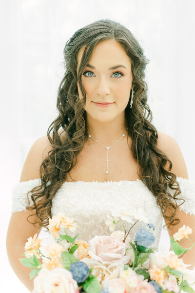 Bride during her Houston bridal session