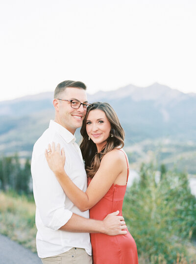 Couples photography for a maternity session in Colorado Springs