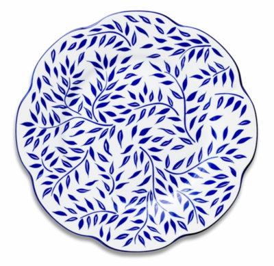 Vine Blue Dinner Plate 2