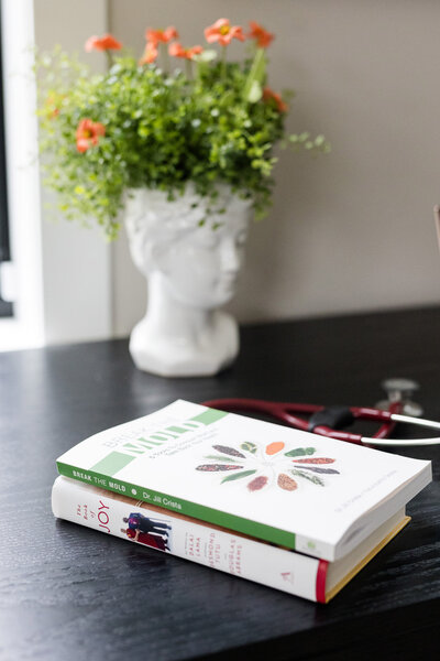 Stack of Functional Medicine books