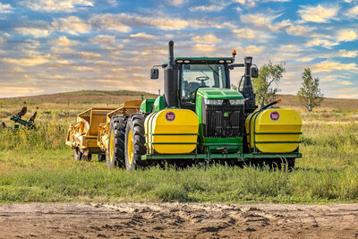 Tractors at Wallace Farm