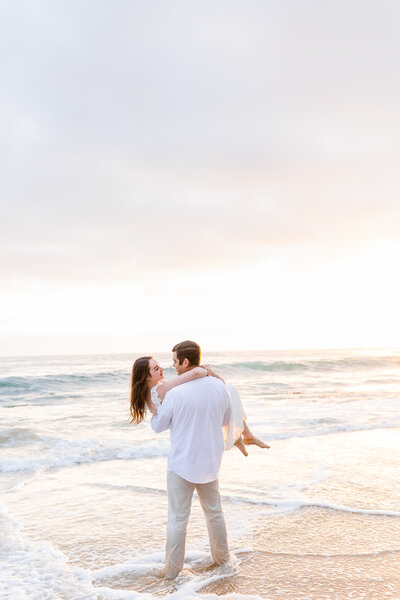 Engagement photos Laguna Beach California