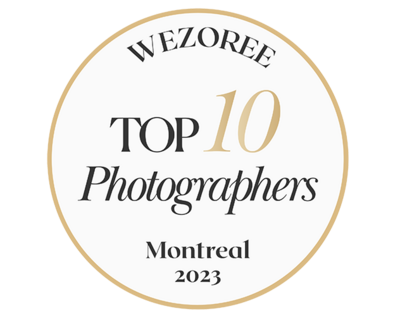 Top 10 des meilleurs photographes de mariage à Montréal par le magazine Wezoree