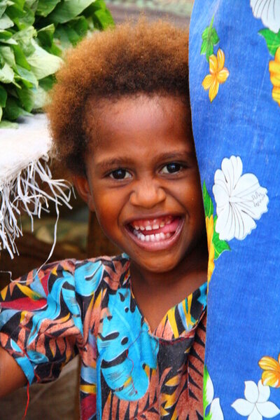 Fijian child