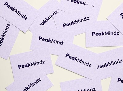 scattered psychologist business card mockups