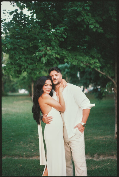 Melissa and Michale - Summer 2025 Engagement Session - 35mm Film-4