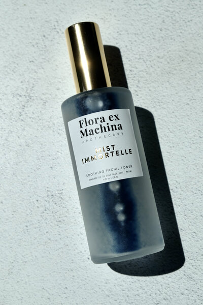 Mist Immortelle - soothing facial toner with blue tansy, immortelle, colloidal silver, aloe, flower essences