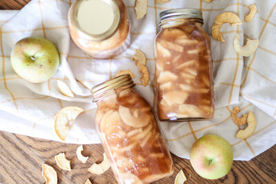 from scratch apple pie filling for canning