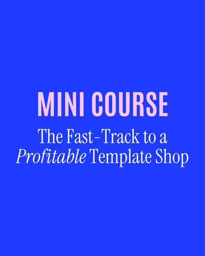 Free mini course for Showit designers