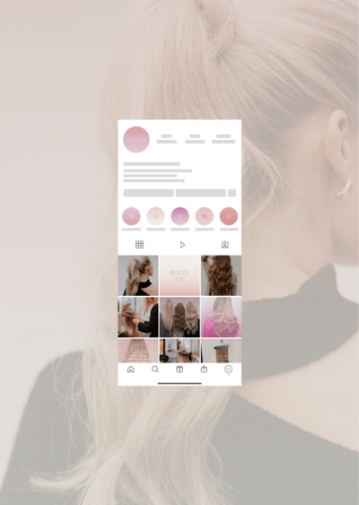 Social media templates - Instagram templates laten maken op maat door Allure Branding Agency