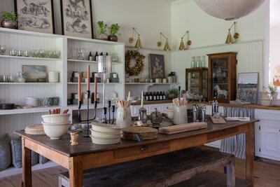 “Heirloom Shoppe by Jessa Myer Interiors — a heritage-inspired home and lifestyle store in Marble Falls, Texas, featuring curated furniture, antiques, and timeless design pieces.”