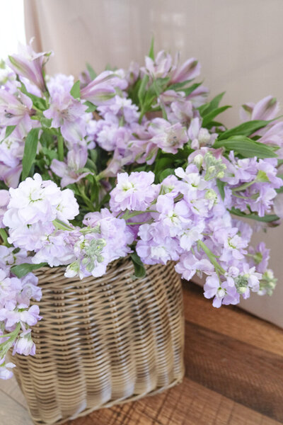 Basket of flowers