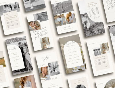 Instagram story templates voor fotografen