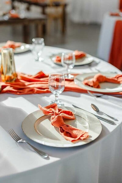 Carter Valley Ranch wedding reception table