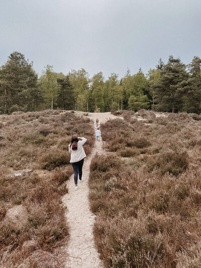 Behind the scenes van mijn werk als fotograaf actief bij de heide in Bergen op Zoom. 