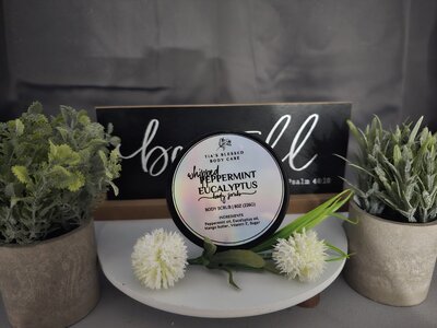 Whipped Peppermint Eucalyptus Scrub | Tia's Blessed Body
