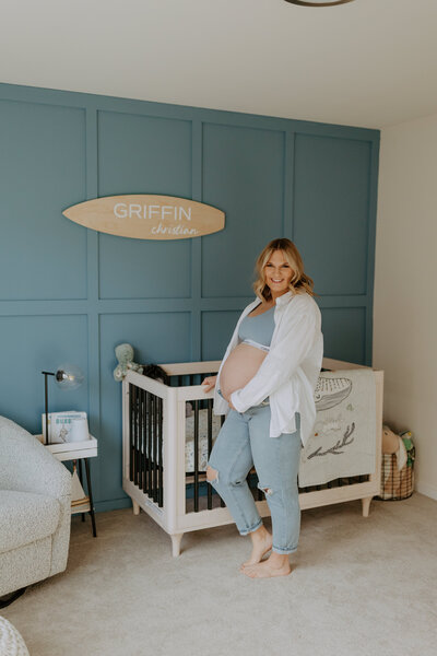 Natural Candid Documentary Family Maternity Baby Pregnancy Announcement Photo shoot in Seattle Bellingham Washington, Couples Mom and Dad, Luxury Maternity Photographer